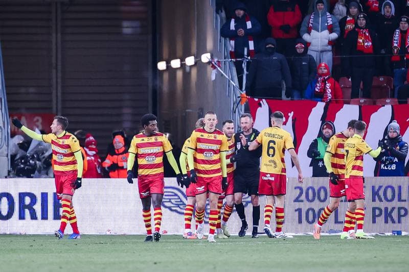 Football. PKO BP Ekstraklasa. Widzew Lodz - Jagiellonia Bialystok. 31.01.2026