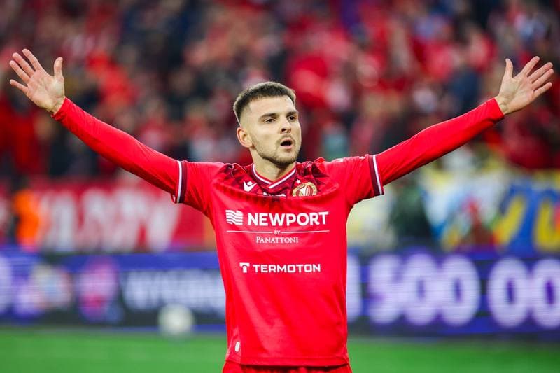 Football. PKO BP Ekstraklasa. Widzew Lodz - Radomiak Radom. 17.10.2025
