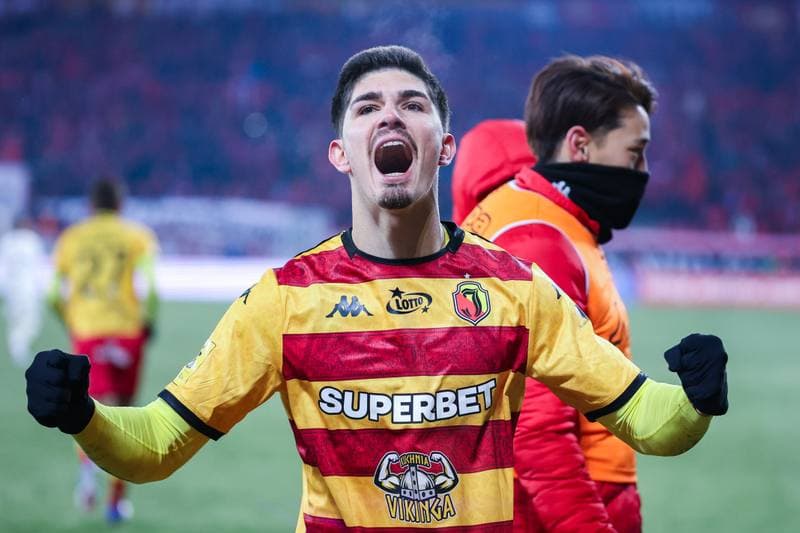 Football. PKO BP Ekstraklasa. Widzew Lodz - Jagiellonia Bialystok. 31.01.2026