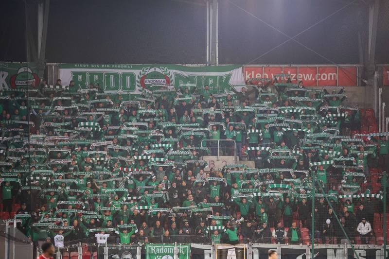Football. PKO BP Ekstraklasa. Widzew Lodz - Radomiak Radom. 17.10.2025