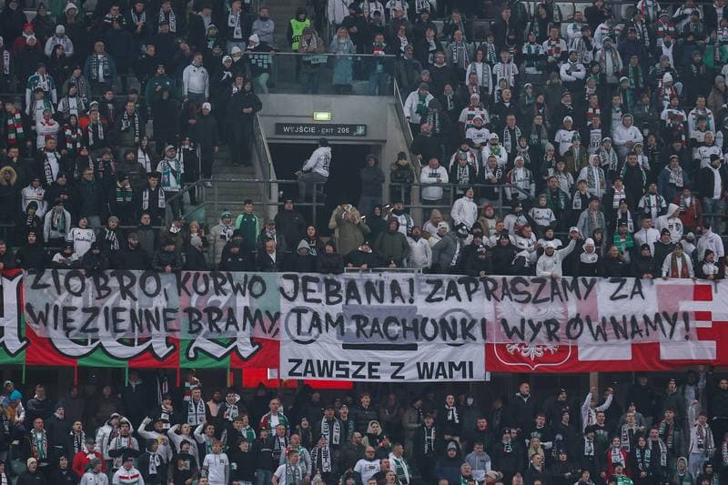 Football. UEFA Conference League. Legia Warsaw - Sparta Prague. 27.11.2025