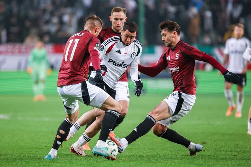 Football. UEFA Conference League. Legia Warsaw - Sparta Prague. 27.11.2025