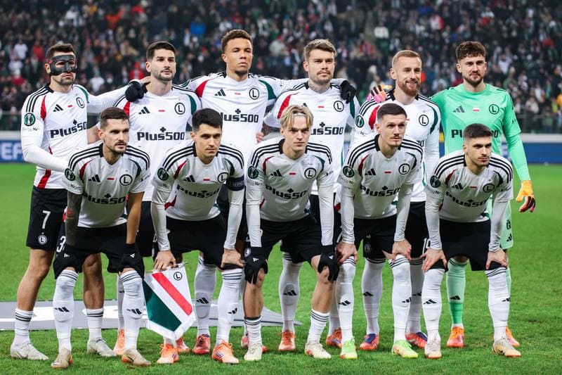 Football. UEFA Conference League. Legia Warsaw - Sparta Prague. 27.11.2025