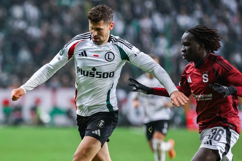 Football. UEFA Conference League. Legia Warsaw - Sparta Prague. 27.11.2025