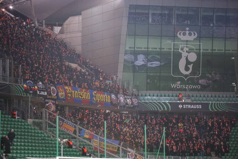 Football. UEFA Conference League. Legia Warsaw - Sparta Prague. 27.11.2025