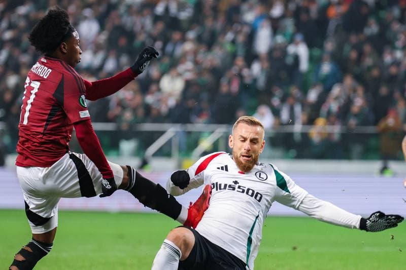Football. UEFA Conference League. Legia Warsaw - Sparta Prague. 27.11.2025
