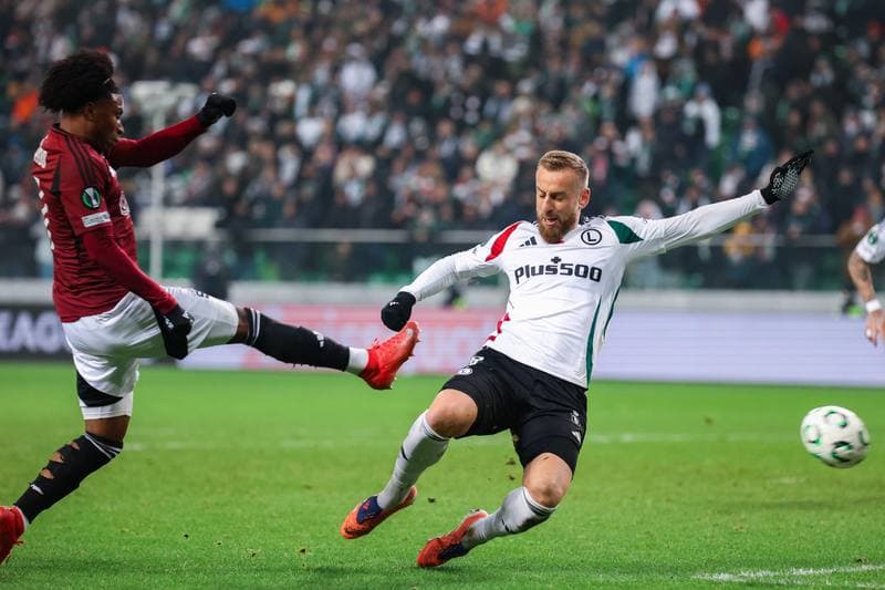 Football. UEFA Conference League. Legia Warsaw - Sparta Prague. 27.11.2025