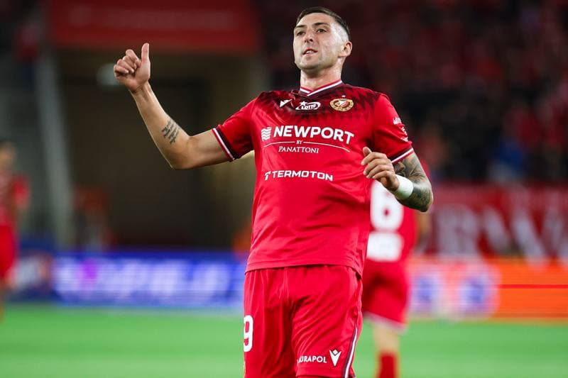 Football. PKO BP Ekstraklasa. Widzew Lodz - Pogon Szczecin. 22.08.2025