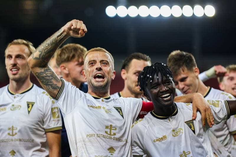 Football. PKO BP Ekstraklasa. Widzew Lodz - Pogon Szczecin. 22.08.2025