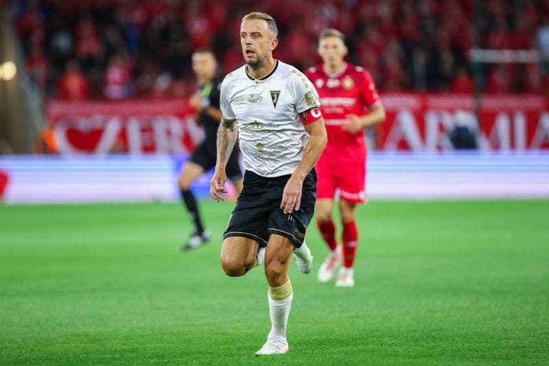 Football. PKO BP Ekstraklasa. Widzew Lodz - Pogon Szczecin. 22.08.2025