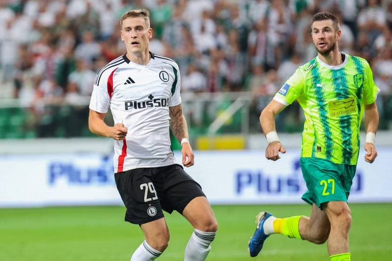 Football. UEFA Europa League. Legia Warsaw - AEK Larnaca. 14.08.2025