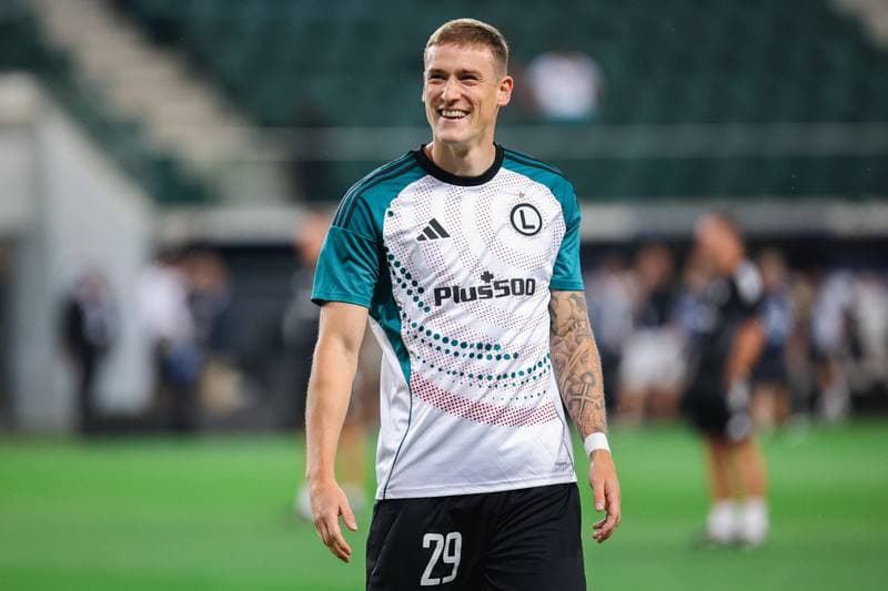 Football. UEFA Europa League. Legia Warsaw - AEK Larnaca. 14.08.2025