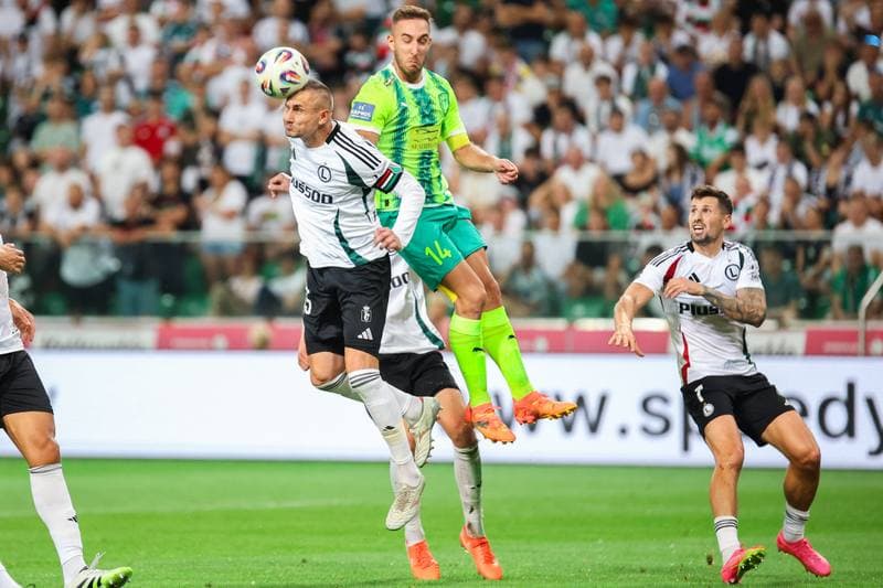 Football. UEFA Europa League. Legia Warsaw - AEK Larnaca. 14.08.2025