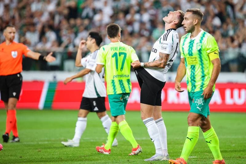 Football. UEFA Europa League. Legia Warsaw - AEK Larnaca. 14.08.2025