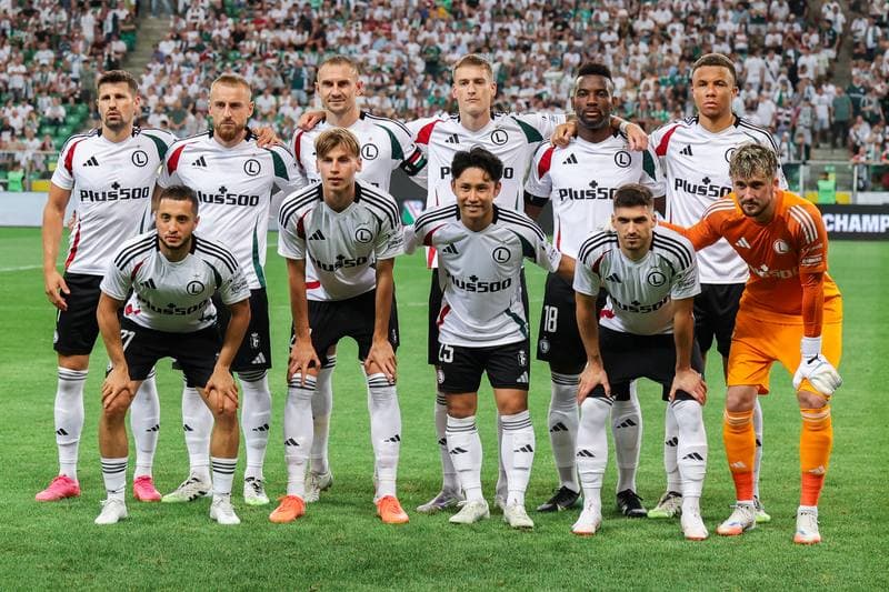 Football. UEFA Europa League. Legia Warsaw - AEK Larnaca. 14.08.2025