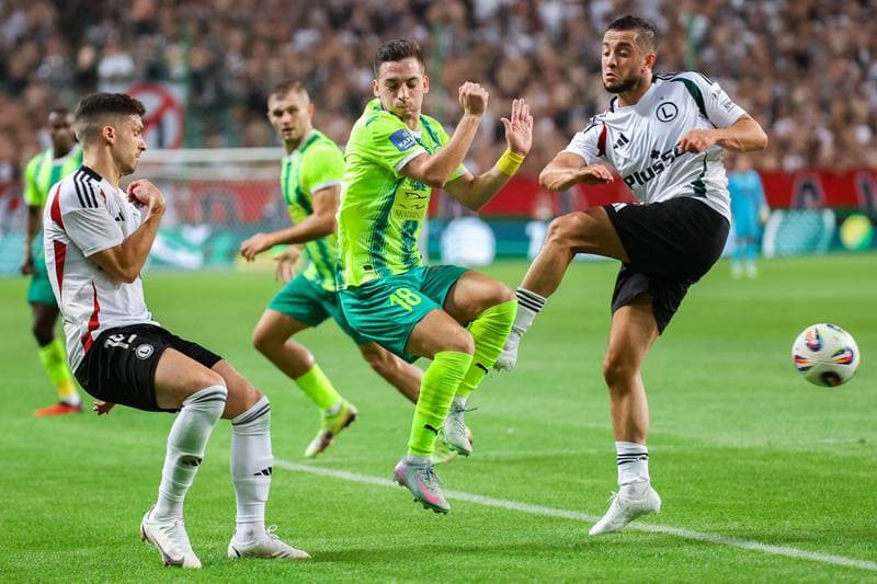 Football. UEFA Europa League. Legia Warsaw - AEK Larnaca. 14.08.2025