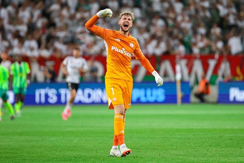 Football. UEFA Europa League. Legia Warsaw - AEK Larnaca. 14.08.2025