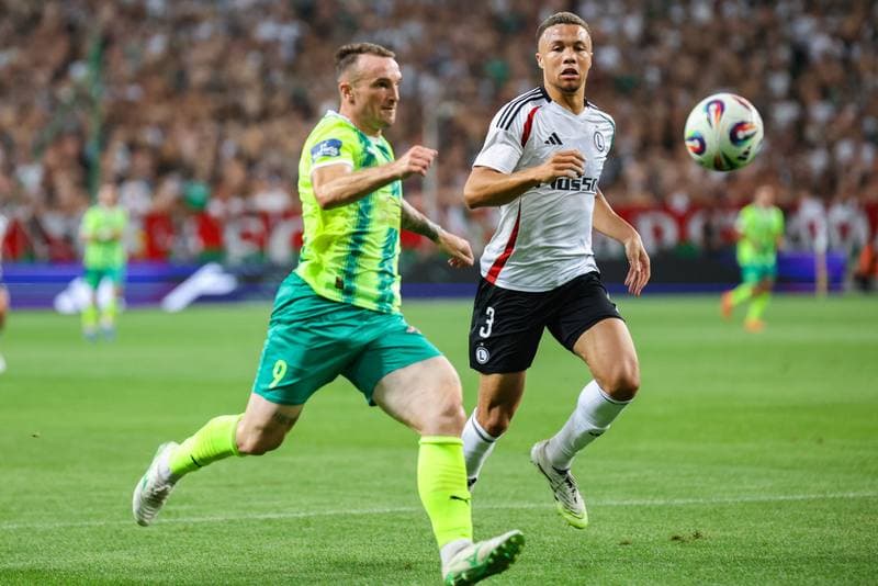 Football. UEFA Europa League. Legia Warsaw - AEK Larnaca. 14.08.2025