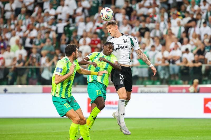 Football. UEFA Europa League. Legia Warsaw - AEK Larnaca. 14.08.2025