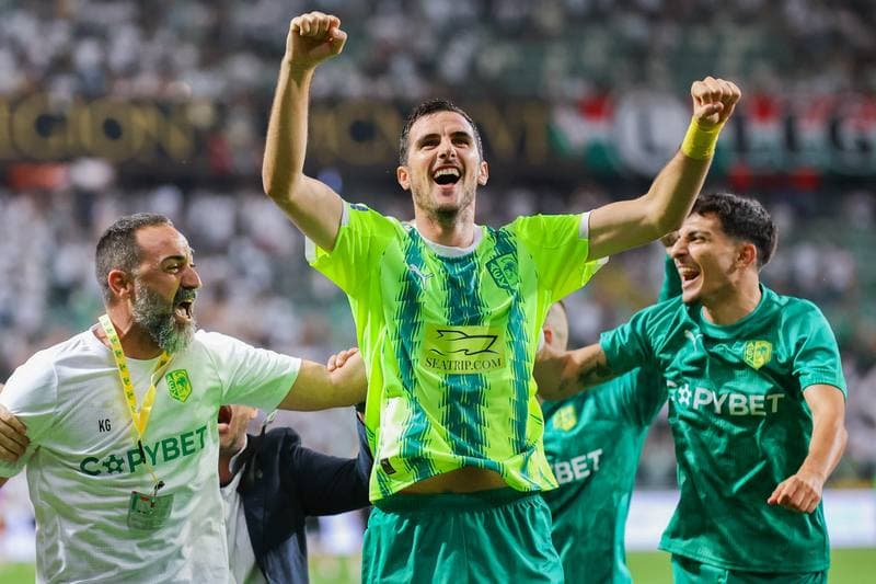Football. UEFA Europa League. Legia Warsaw - AEK Larnaca. 14.08.2025
