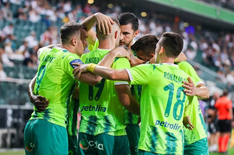 Football. UEFA Europa League. Legia Warsaw - AEK Larnaca. 14.08.2025