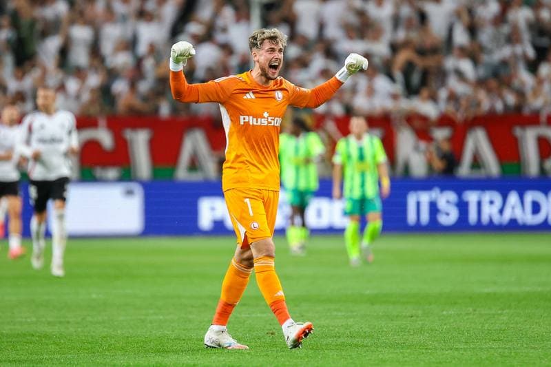 Football. UEFA Europa League. Legia Warsaw - AEK Larnaca. 14.08.2025