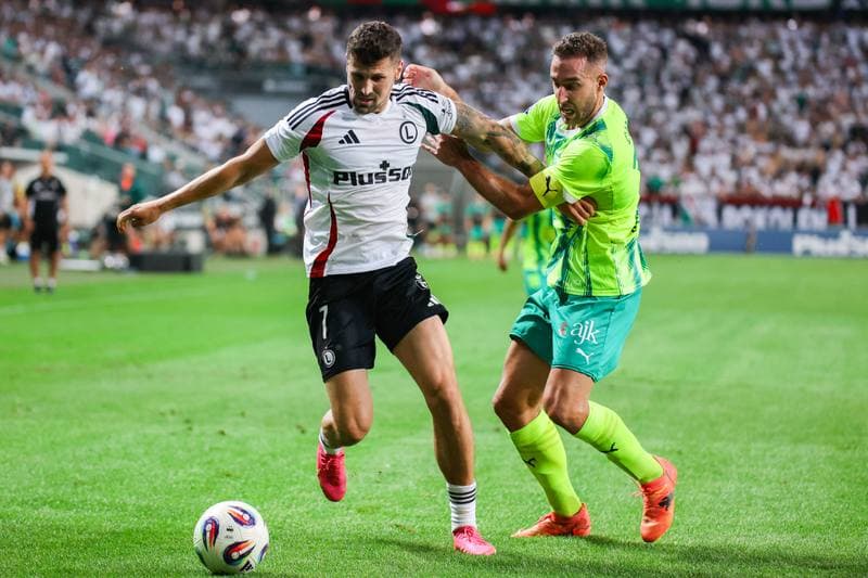Football. UEFA Europa League. Legia Warsaw - AEK Larnaca. 14.08.2025