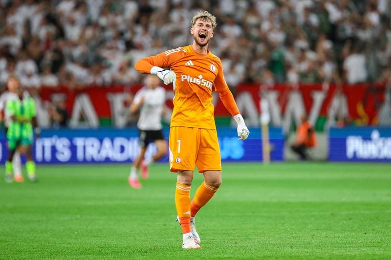 Football. UEFA Europa League. Legia Warsaw - AEK Larnaca. 14.08.2025