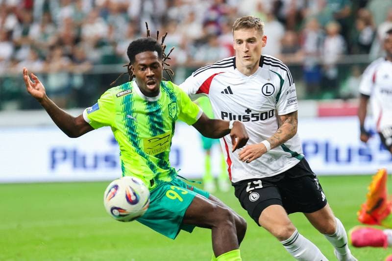 Football. UEFA Europa League. Legia Warsaw - AEK Larnaca. 14.08.2025
