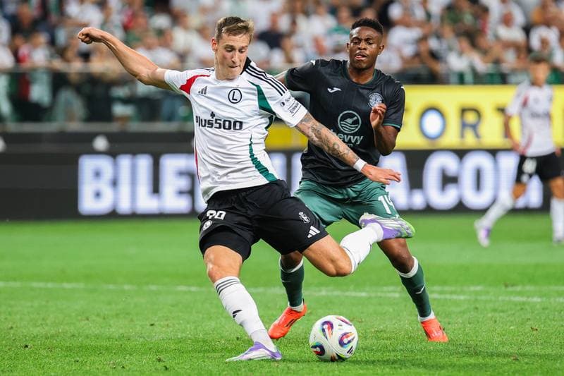 Football. UEFA Conference League. Legia Warsaw - Hibernian FC. 28.08.2025
