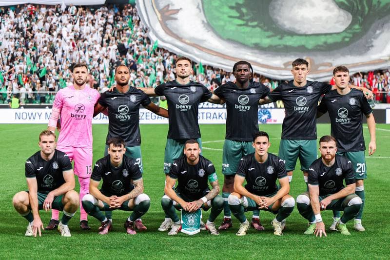 Football. UEFA Conference League. Legia Warsaw - Hibernian FC. 28.08.2025