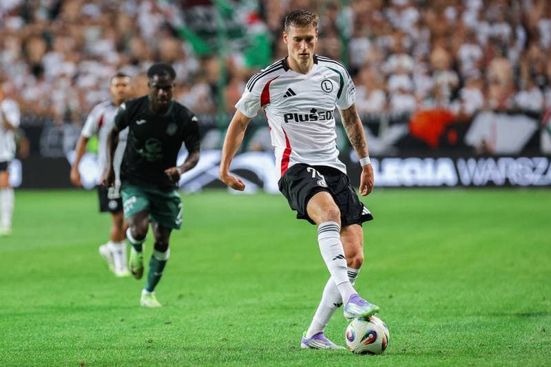 Football. UEFA Conference League. Legia Warsaw - Hibernian FC. 28.08.2025