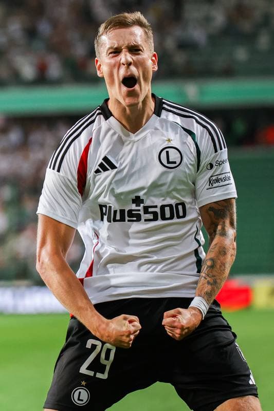 Football. UEFA Conference League. Legia Warsaw - Hibernian FC. 28.08.2025