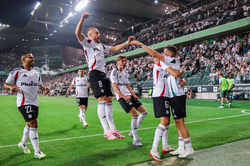 Football. UEFA Conference League. Legia Warsaw - Hibernian FC. 28.08.2025