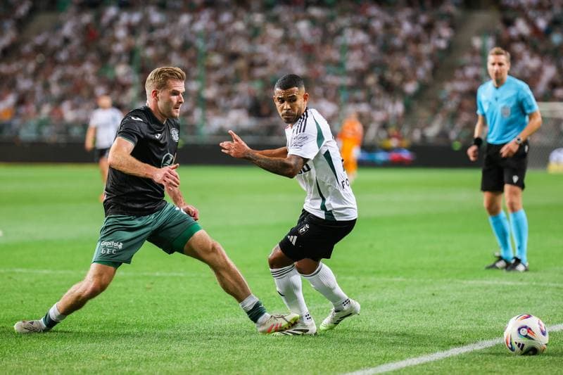 Football. UEFA Conference League. Legia Warsaw - Hibernian FC. 28.08.2025