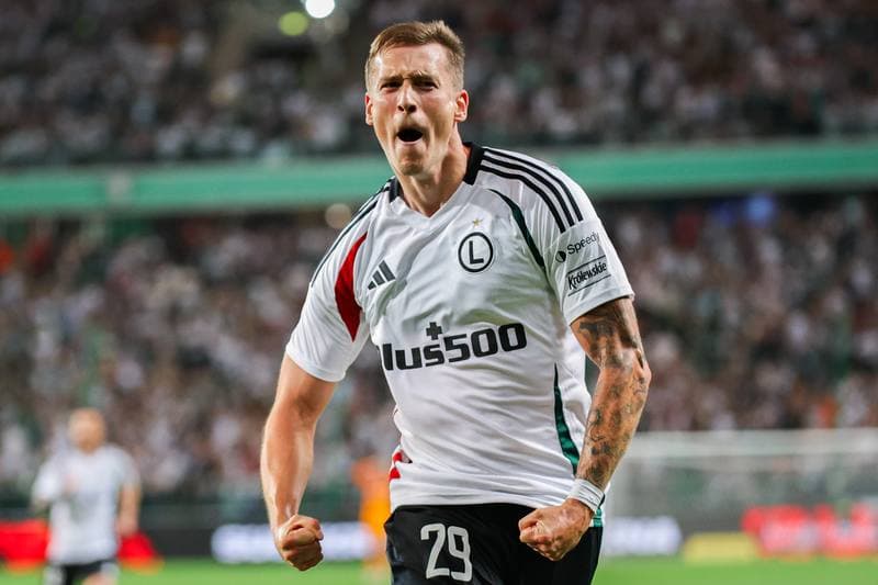 Football. UEFA Conference League. Legia Warsaw - Hibernian FC. 28.08.2025