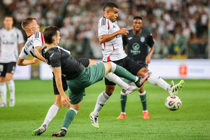 Football. UEFA Conference League. Legia Warsaw - Hibernian FC. 28.08.2025