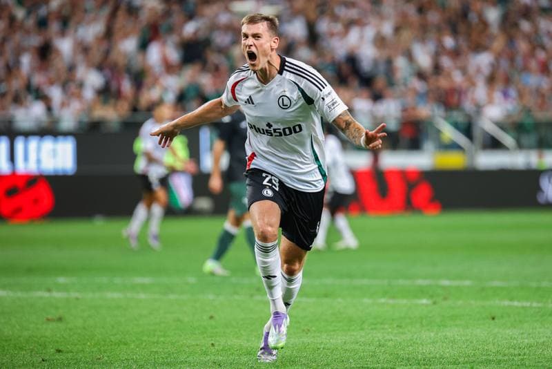 Football. UEFA Conference League. Legia Warsaw - Hibernian FC. 28.08.2025