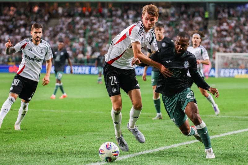 Football. UEFA Conference League. Legia Warsaw - Hibernian FC. 28.08.2025