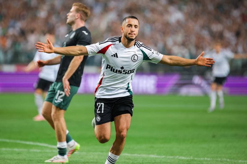 Football. UEFA Conference League. Legia Warsaw - Hibernian FC. 28.08.2025
