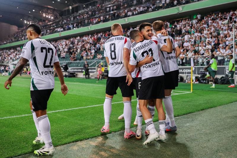 Football. UEFA Conference League. Legia Warsaw - Hibernian FC. 28.08.2025