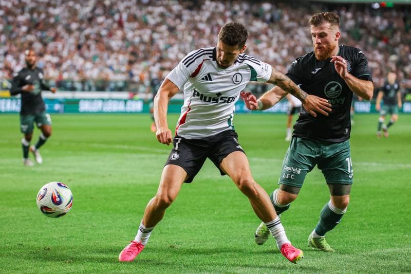 Football. UEFA Conference League. Legia Warsaw - Hibernian FC. 28.08.2025