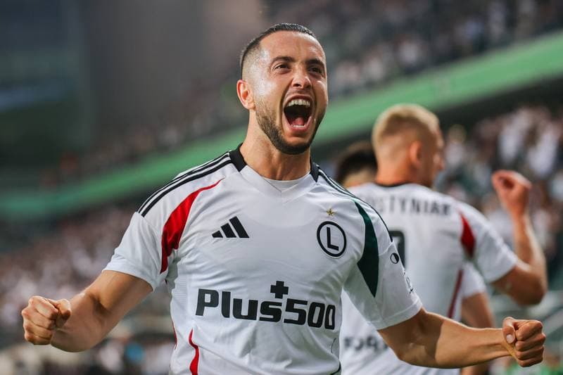 Football. UEFA Conference League. Legia Warsaw - Hibernian FC. 28.08.2025