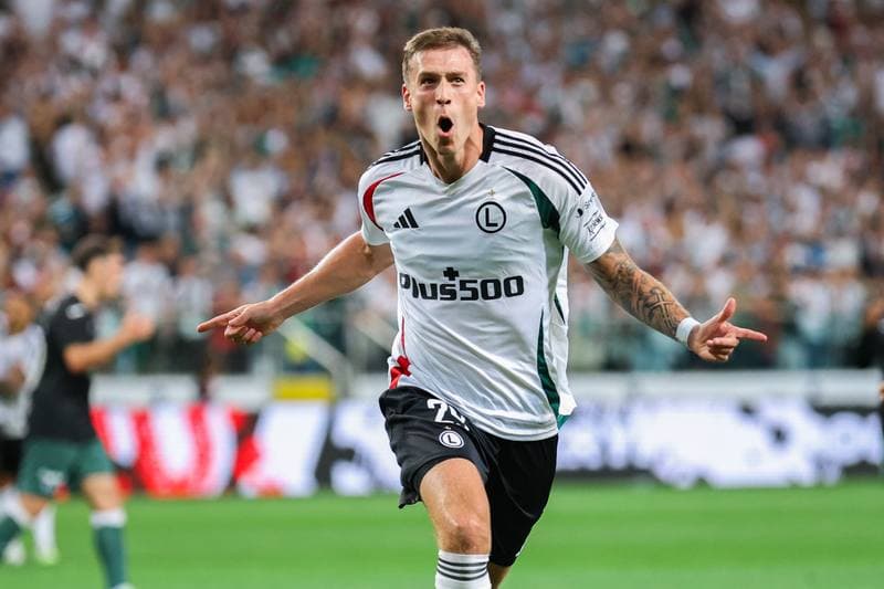 Football. UEFA Conference League. Legia Warsaw - Hibernian FC. 28.08.2025