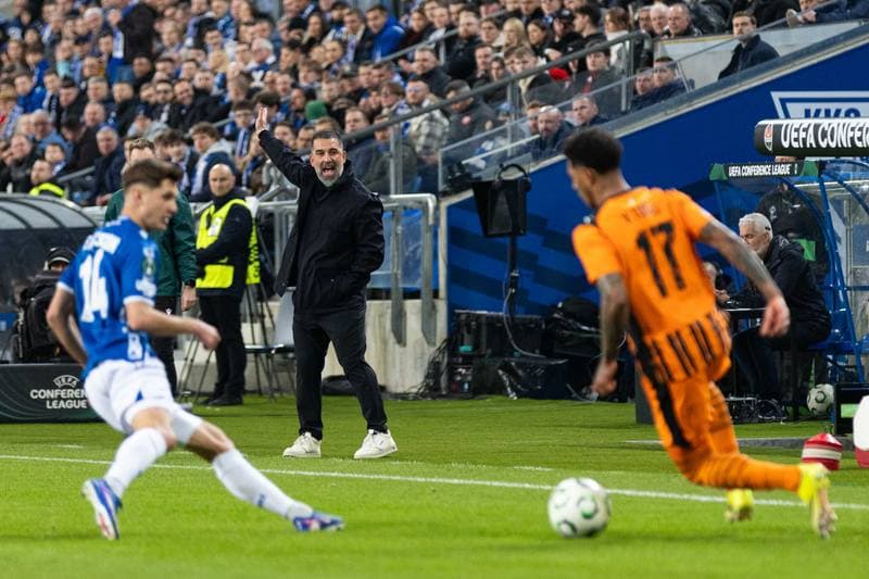 Football. UEFA Conference League. Lech Poznan - Shakhtar Donetsk. 12.03.2026