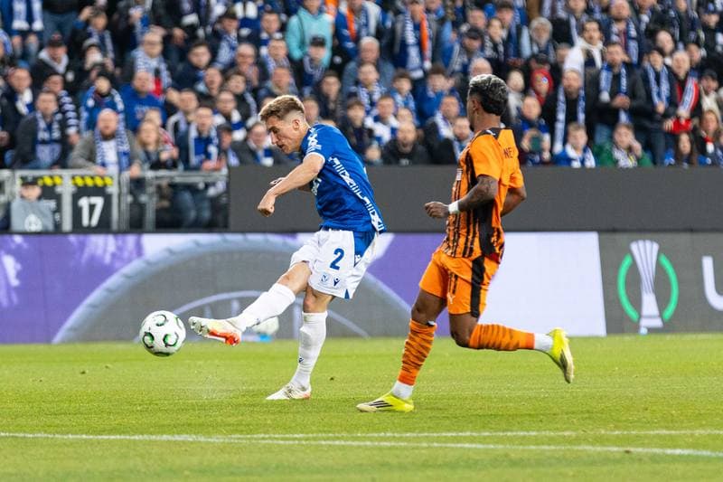 Football. UEFA Conference League. Lech Poznan - Shakhtar Donetsk. 12.03.2026