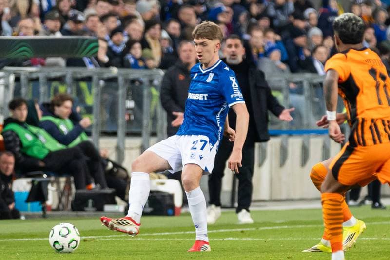 Football. UEFA Conference League. Lech Poznan - Shakhtar Donetsk. 12.03.2026