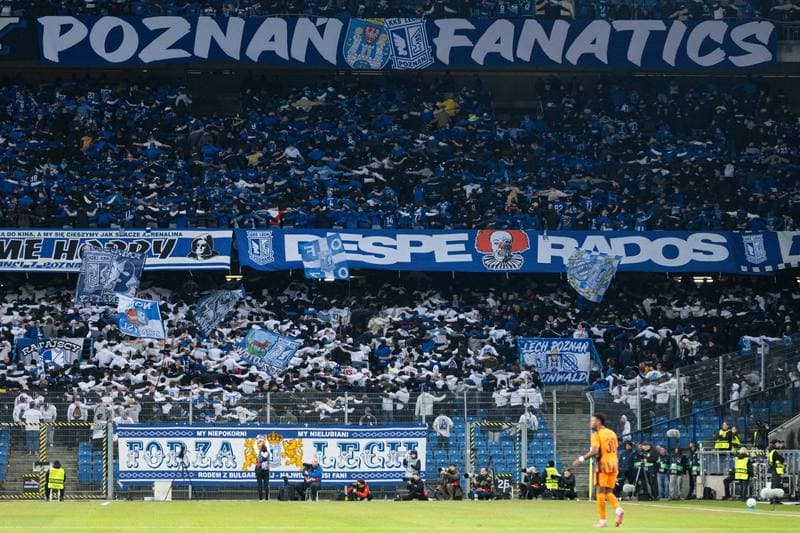 Football. UEFA Conference League. Lech Poznan - Shakhtar Donetsk. 12.03.2026