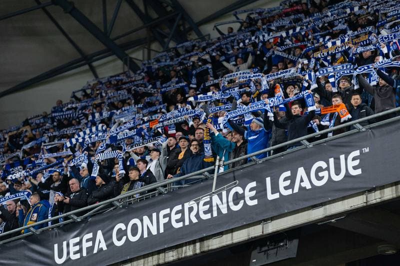 Football. UEFA Conference League. Lech Poznan - Shakhtar Donetsk. 12.03.2026
