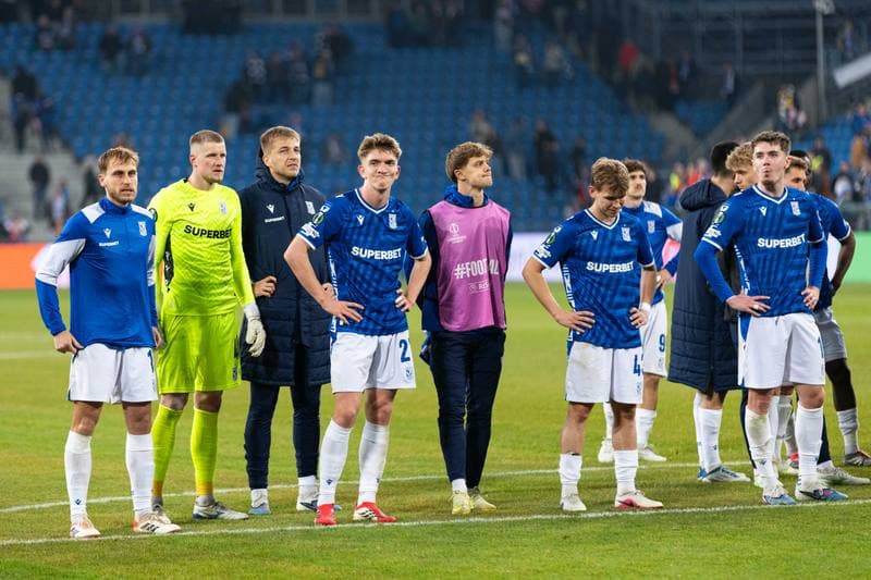 Football. UEFA Conference League. Lech Poznan - Shakhtar Donetsk. 12.03.2026